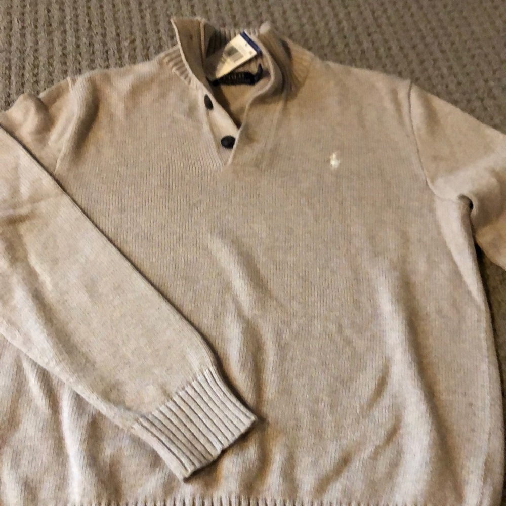 NWT Men’s Polo Sweater